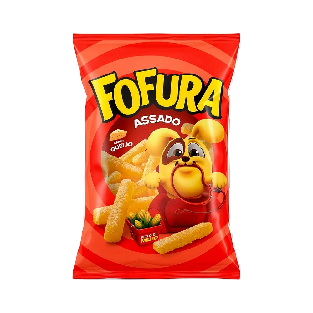 Salgadinho Fofura Queijo 100g